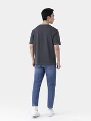 Áo Thun Nam Ngắn Tay 5S Fashion Chần Chỉ Phong Cách ATS25001