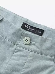 Quần Short Kaki Nam 5S Fashion Trơn Slimfit QSK24001