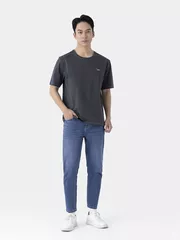 Áo Thun Nam Ngắn Tay 5S Fashion Chần Chỉ Phong Cách ATS25001