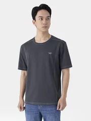 Áo Thun Nam Ngắn Tay 5S Fashion Chần Chỉ Phong Cách ATS25001