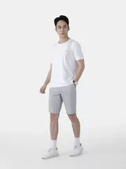 Áo Thun Nam Ngắn Tay 5S Fashion Họa Tiết Sọc ATS25006