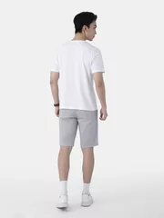 Áo Thun Nam Ngắn Tay 5S Fashion Họa Tiết Sọc ATS25006