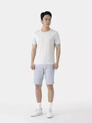 Áo Thun Nam 5S Fashion SMART-COTTON Phom Slimfit ATS25045