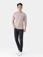 Áo Thun Nam 5S Fashion SMART-COTTON Phom Slimfit ATS25045