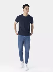 Áo Thun Nam 5S Fashion SMART-COTTON Phom Slimfit ATS25045