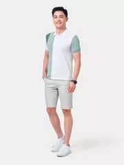 Áo Polo Nam 5S Fashion Can Phối Slimfit APC24089