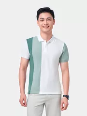 Áo Polo Nam 5S Fashion Can Phối Slimfit APC24089