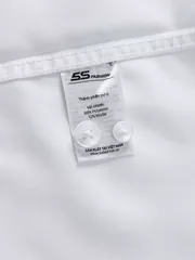 Áo Sơ Mi Nam Dài Tay 5S Fashion Màu Trắng Trơn Phom Slimfit ASM25207
