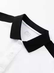 Áo Polo Nam Can Phối In Chữ 5S Fashion Trẻ Trung APC25041