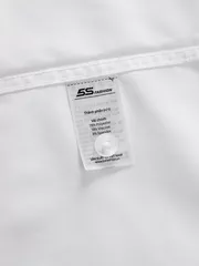 Áo Sơ Mi Nam Ngắn Tay 5S Fashion Thêu Cổ Phom Slimfit ASC25012