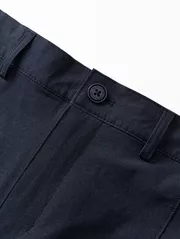 Quần Short Thể Thao Nam 5S Fashion Cạp Cúc Phối Chun In Phong Cách QST25002