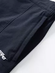 Quần Short Thể Thao Nam 5S Fashion Cạp Cúc Phối Chun In Phong Cách QST25002