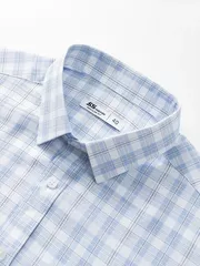 Áo Sơ Mi Nam Dài Tay Kẻ Ô 5S Fashion Phom Regular ASM24007