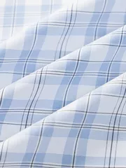 Áo Sơ Mi Nam Dài Tay Kẻ Ô 5S Fashion Phom Regular ASM24007