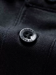 Áo Polo Nam 5S Fashion Cổ Dệt Kẻ Slimfit APC24003