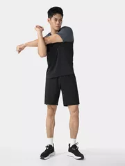 Áo Thun Nam Ngắn Tay 5S Fashion Tay Raglan Slimfit ATS25055