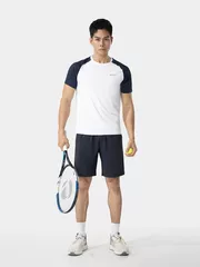 Áo Thun Nam Ngắn Tay 5S Fashion Tay Raglan Slimfit ATS25055