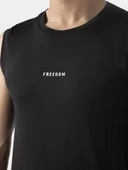 Áo Sát Nách Nam 5S Fashion In Chữ Phom Slimfit ASN25007