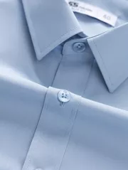 Áo Sơ Mi Nam Ngắn Tay 5S Fashion Dệt Hiệu Ứng ASC25001