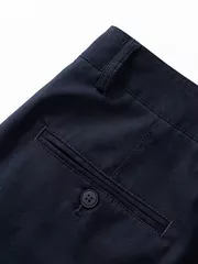 Quần Short Kaki Nam 5S Fashion Trơn Phom Regular QSK25003