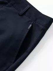 Quần Short Kaki Nam 5S Fashion Trơn Phom Regular QSK25003