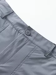 Quần Short Nam Casual Cạp Cúc Phối Chun 5S Fashion Túi Lớn QSC25012