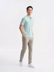 Áo Polo Nam 5S Fashion In Ngang Ngực Slimfit APC25010