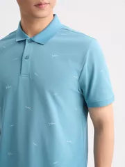 Áo Polo Nam Ngắn Tay Họa Tiết 5S Fashion Phom Slimfit APC25029