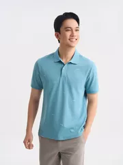 Áo Polo Nam Ngắn Tay Họa Tiết 5S Fashion Phom Slimfit APC25029
