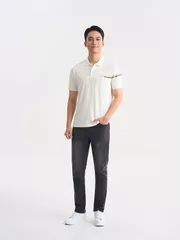 Áo Polo Nam 5S Fashion Elegant In Đơn Giản Slimfit APC25044