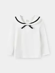 Áo Thun Bé Gái 5S Fashion Cổ Thủy Thủ Dễ Thương G0ATH25002