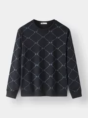 Áo Nỉ Cổ Tròn 5S Fashion In Tràn Slimfit ANO23020