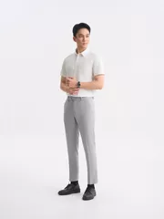 Áo Sơ Mi Nam 5S Fashion Họa Tiết Phom Slimfit ASC25030