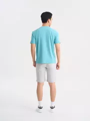 Quần Short Kaki Nam 5S Fashion Trơn Phom Regular QSK25003