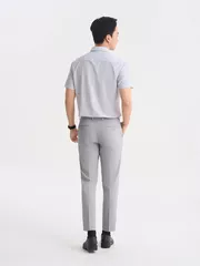 Áo Sơ Mi Nam Ngắn Tay 5S Fashion Casual Kẻ Sọc ASC25010