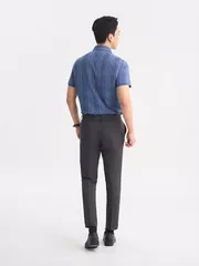 Áo Sơ Mi Nam Cộc Tay 5S Fashion Kẻ Caro Phom Slimfit ASC25050
