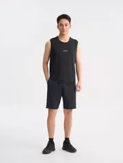 Áo Sát Nách Nam 5S Fashion In Chữ Phom Slimfit ASN25007