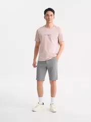 Áo Thun Cổ Tròn Cotton 5S Fashion In Đơn Giản Casual ATS25031