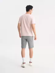 Áo Thun Cổ Tròn Cotton 5S Fashion In Đơn Giản Casual ATS25031