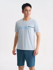 Áo Thun Nam Thể Thao 5S Fashion In Phong Cách ATS25016