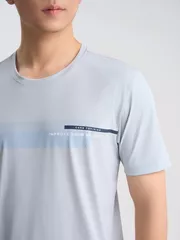 Áo Thun Nam Thể Thao 5S Fashion In Phong Cách ATS25016