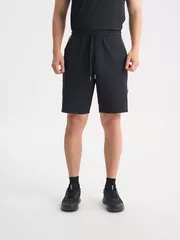 Quần Short Nam Casual Can Phối In Chữ Slimfit QSC25002