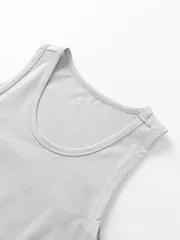 Áo Ba Lỗ Nam 5S Fashion Cotton Basic Phom Regular ABL25002