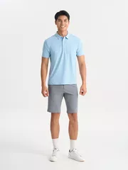 Áo Polo Nam Thể Thao 5S Fashion Dệt Jacquard Slimfit APC25036