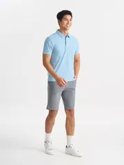 Áo Polo Nam Thể Thao 5S Fashion Dệt Jacquard Slimfit APC25036