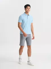 Áo Polo Nam Thể Thao 5S Fashion Dệt Jacquard Slimfit APC25036