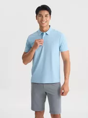 Áo Polo Nam Thể Thao 5S Fashion Dệt Jacquard Slimfit APC25036