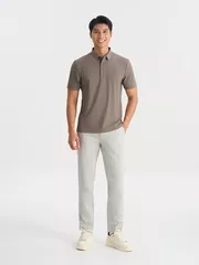 Áo Polo Nam Thể Thao 5S Fashion In Cổ Phom Regular APC25055