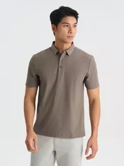Áo Polo Nam Thể Thao 5S Fashion In Cổ Phom Regular APC25055