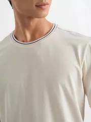 Áo Thun Nam Ngắn Tay 5S Fashion Cotton Phom Casual ATS25002